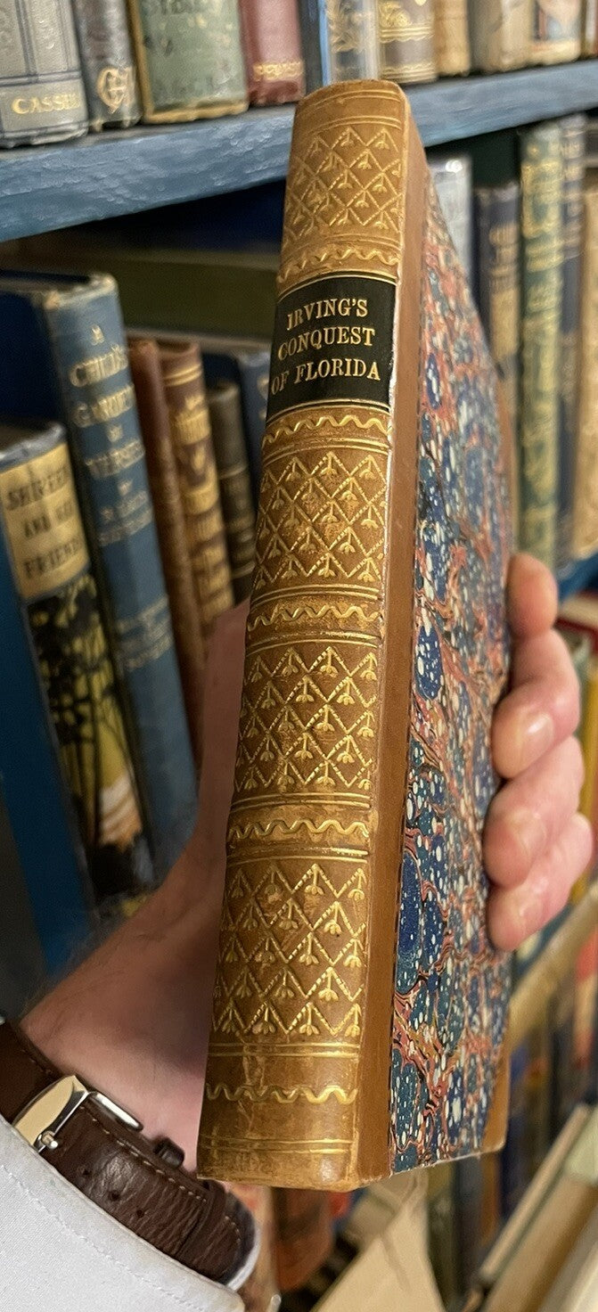 1850 Conquest of Florida under Hernando de Soto : Theodore Irving