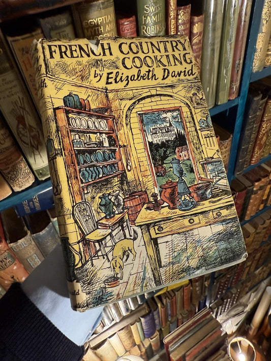 1958 French Country Cooking : Elizabeth David : French Cooking Recipe Book