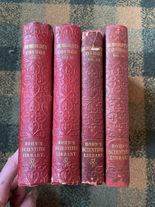 1849 COSMOS Physical Description of the Universe (4 Vols) Humboldt : Science