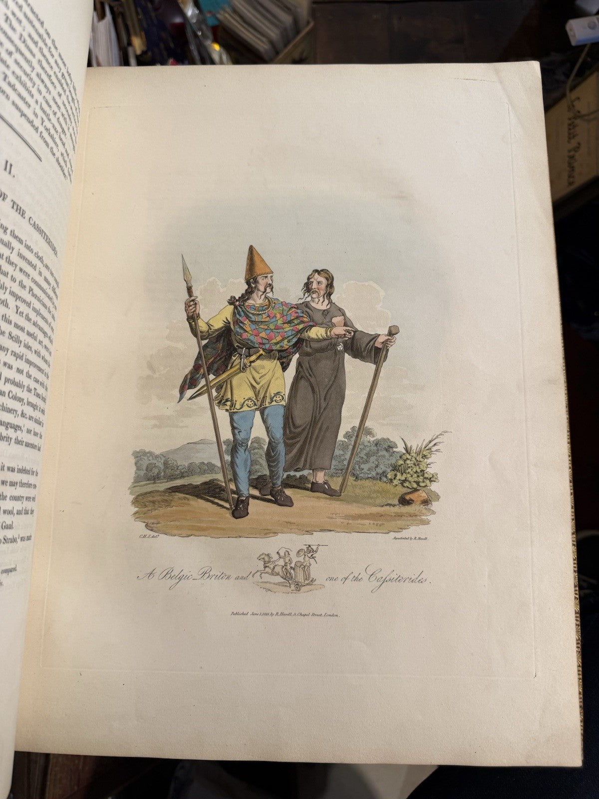 1815 Costume of the Original Inhabitants of the British Islands : Meyrick/Smith