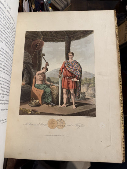 1815 Costume of the Original Inhabitants of the British Islands : Meyrick/Smith