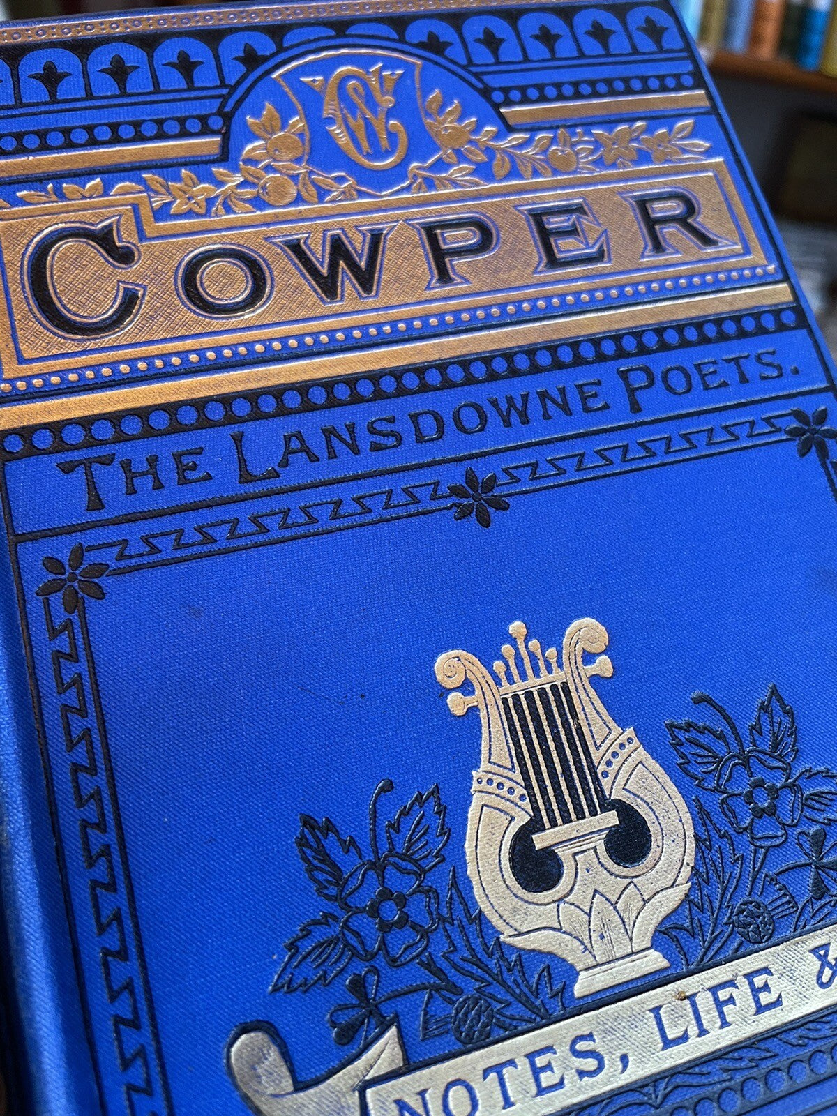 The Poetical Works of William Cowper : Decorative Binding : Engravings on Steel