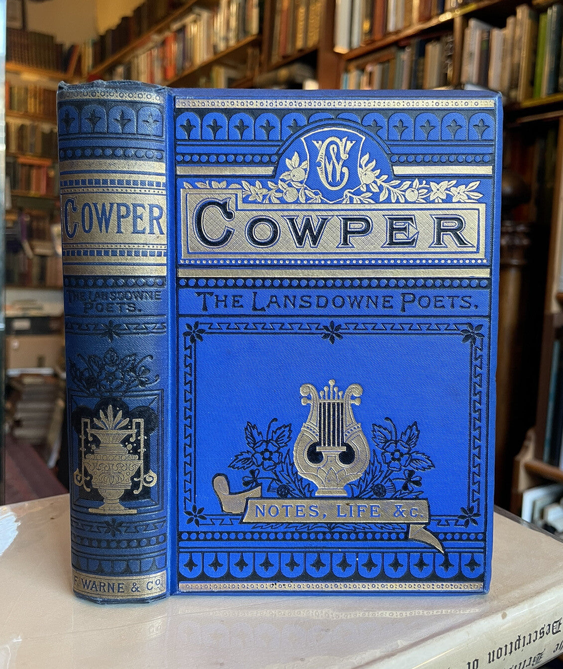 The Poetical Works of William Cowper : Decorative Binding : Engravings on Steel