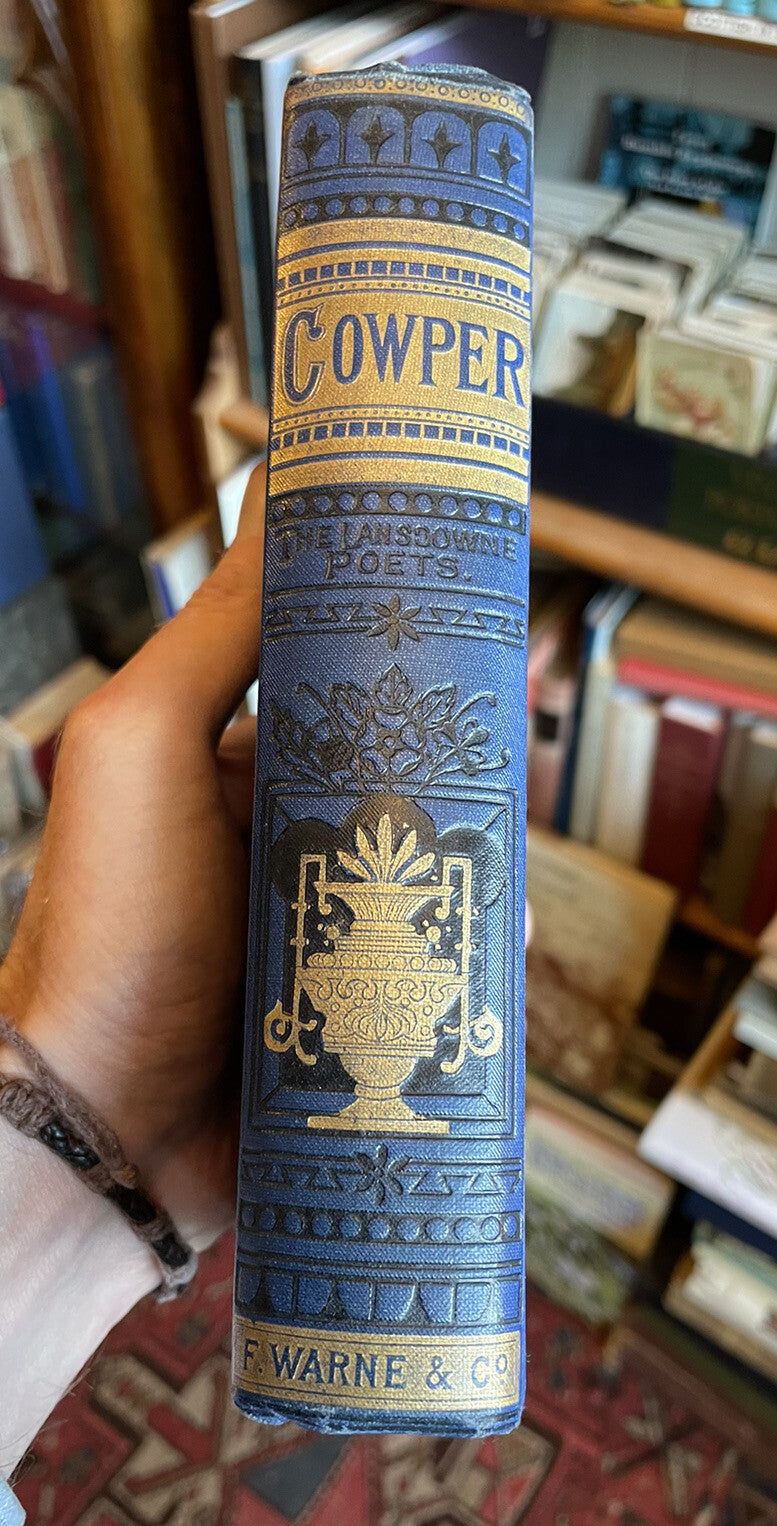 The Poetical Works of William Cowper : Decorative Binding : Engravings on Steel