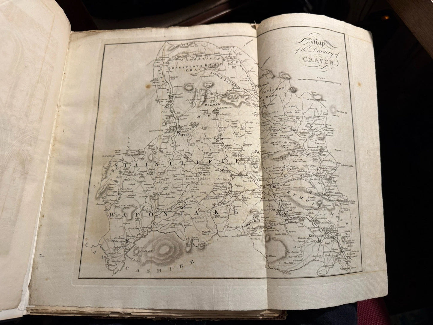 1812 The History and Antiquities of Craven : Book of Plates for 2nd Edition