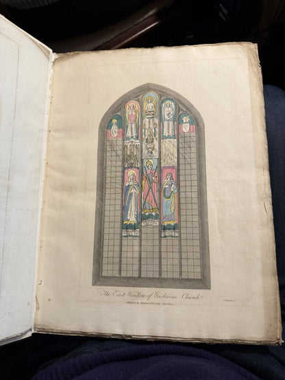1812 The History and Antiquities of Craven : Book of Plates for 2nd Edition