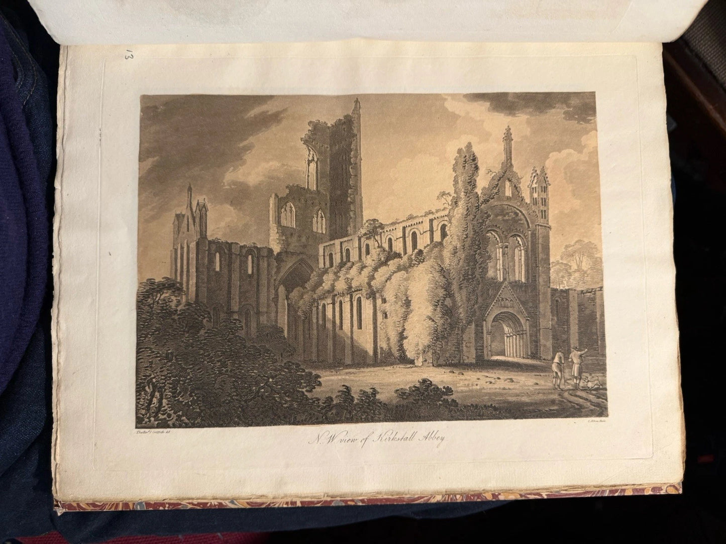 1812 The History and Antiquities of Craven : Book of Plates for 2nd Edition