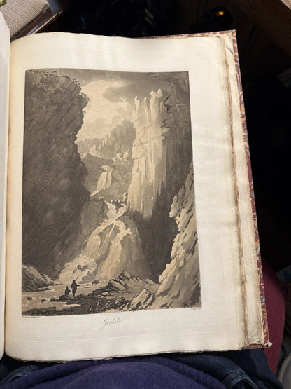 1812 The History and Antiquities of Craven : Book of Plates for 2nd Edition