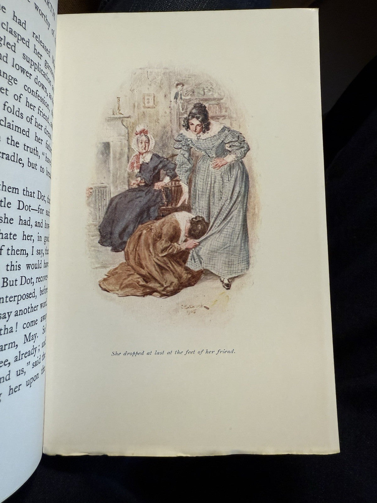 1905 Charles Dickens : Cricket on the Hearth : Illustrated by C. E. Brock