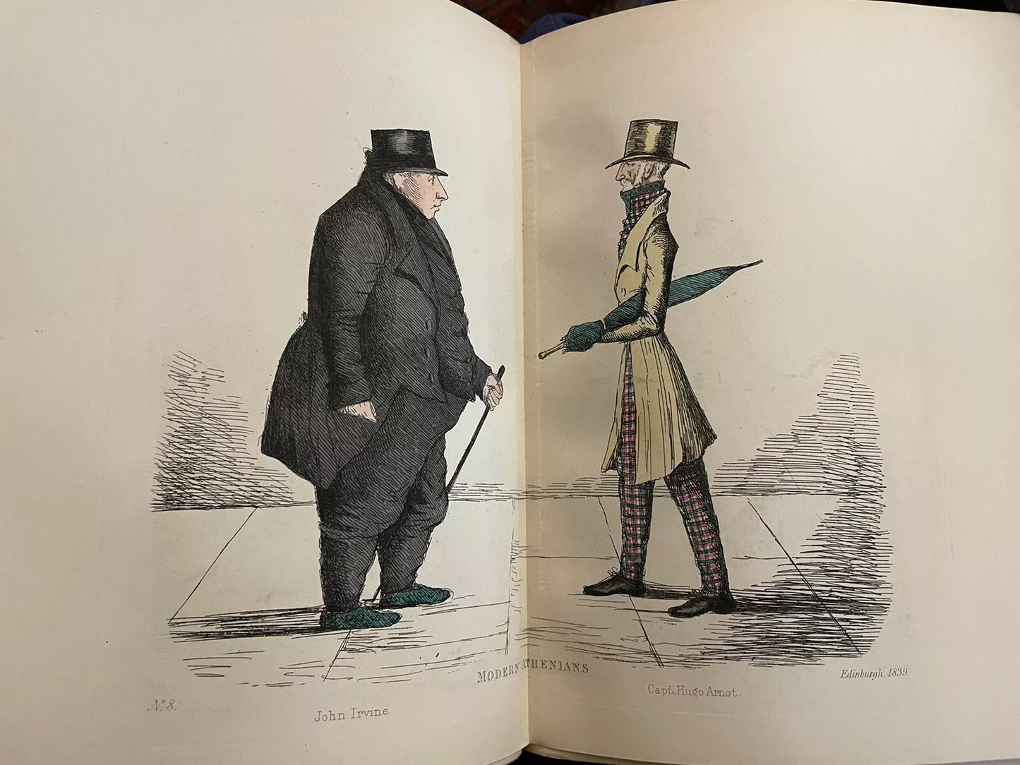 Crombie's Modern Athenians (48 Hand-Coloured Plates) Edinburgh Citizens