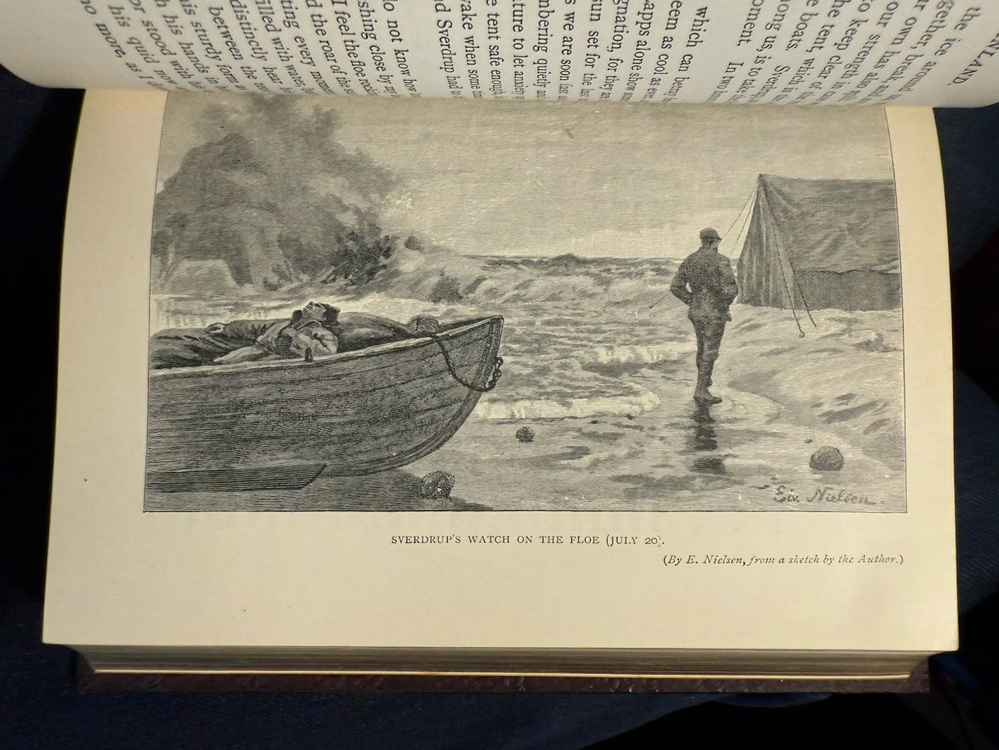 Fridtjof Nansen : The First Crossing of Greenland : Fine Binding : 1910