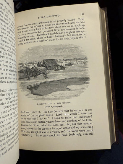 Fridtjof Nansen : The First Crossing of Greenland : Fine Binding : 1910