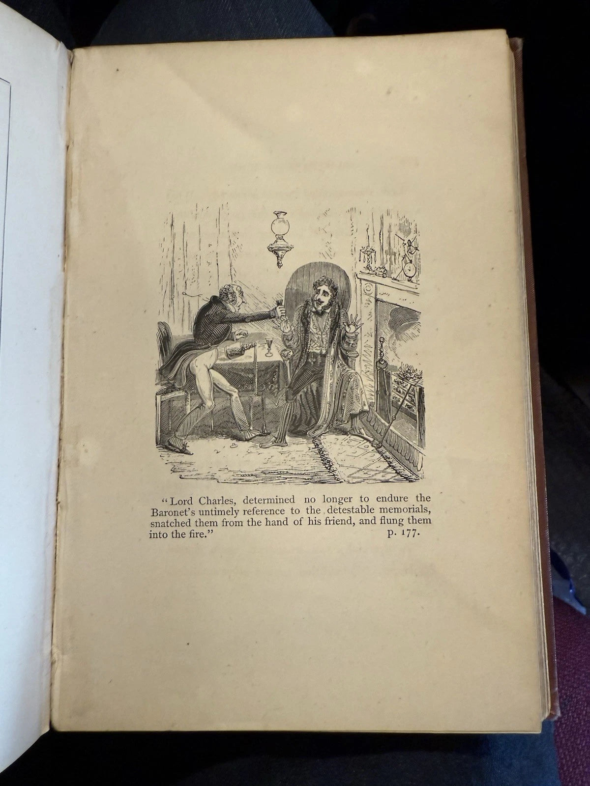 c1880s Cruikshank at Home : With Numerous Illustrations by Cruikshank