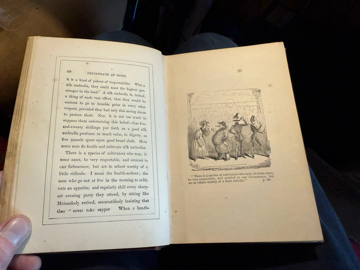 c1880s Cruikshank at Home : With Numerous Illustrations by Cruikshank