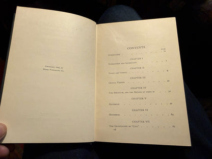 1905 Crystal Gazing : Telepathic Scrying : N W Thomas & Andrew Lang VGC