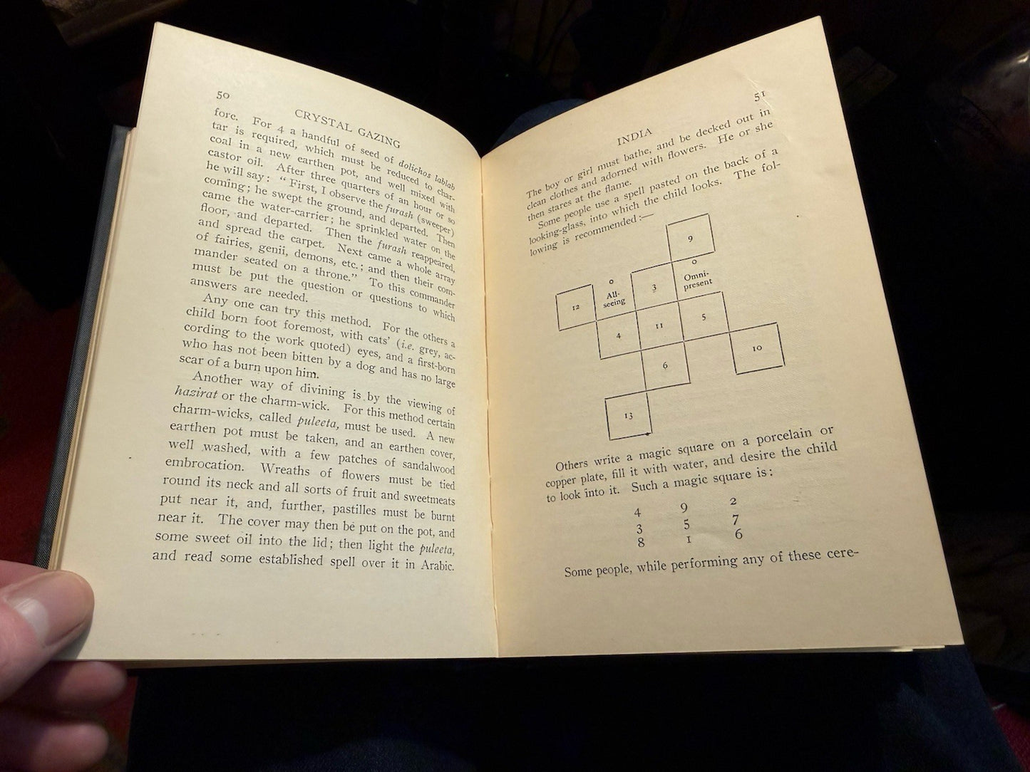 1905 Crystal Gazing : Telepathic Scrying : N W Thomas & Andrew Lang VGC