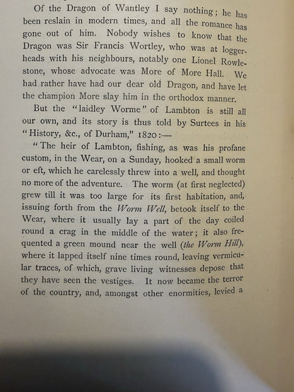 1890 Ashton's Curious Creatures in Zoology (Edwin Morgan / Claud Lambton) Myths