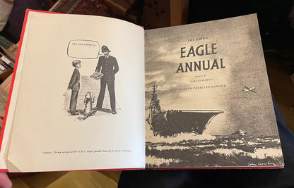 RARE EAGLE ANNUAL Number 3 : 1953 Vintage Comic Book Hardback