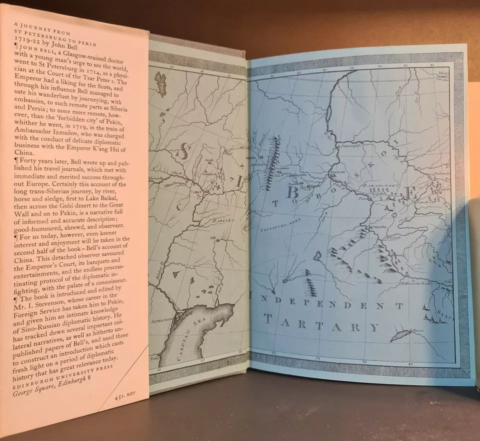 A Journey From St Petersburg to Pekin 1719 - 1722, J. Bell: Hardback: 1st Ed