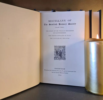 Miscellany of The Scottish History Society Volume 7: H'back: Third Series: 1941