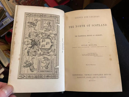 1857 Legends of Cromarty : The Mermaid : Halloween Rites : Spectres : Scotland