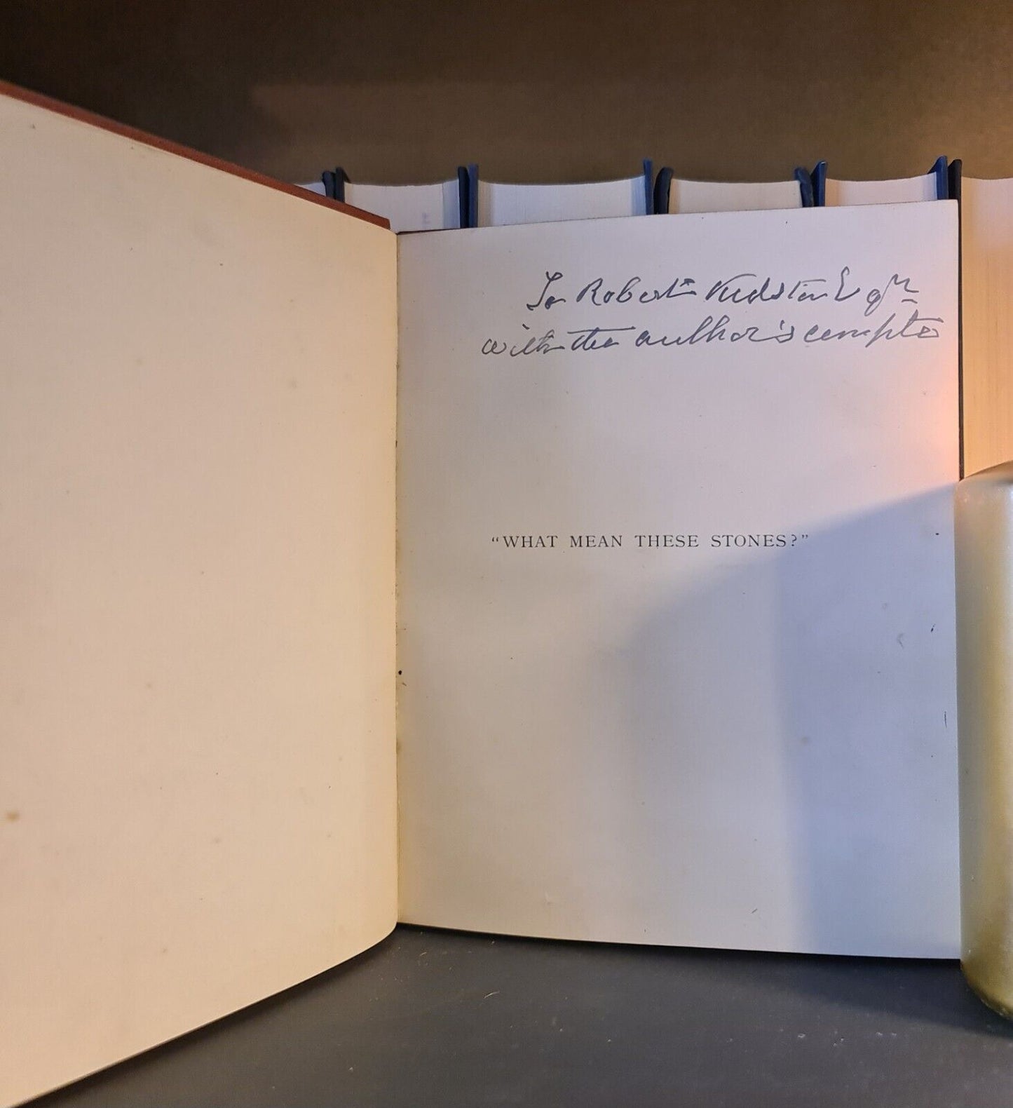 What Mean These Stones? C. MacLagan: Hardback: 1894: Celtic & Pictish History