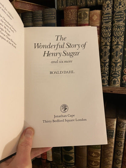 Roald Dahl : The Wonderful Story of Henry Sugar : 1st UK Edition 1977