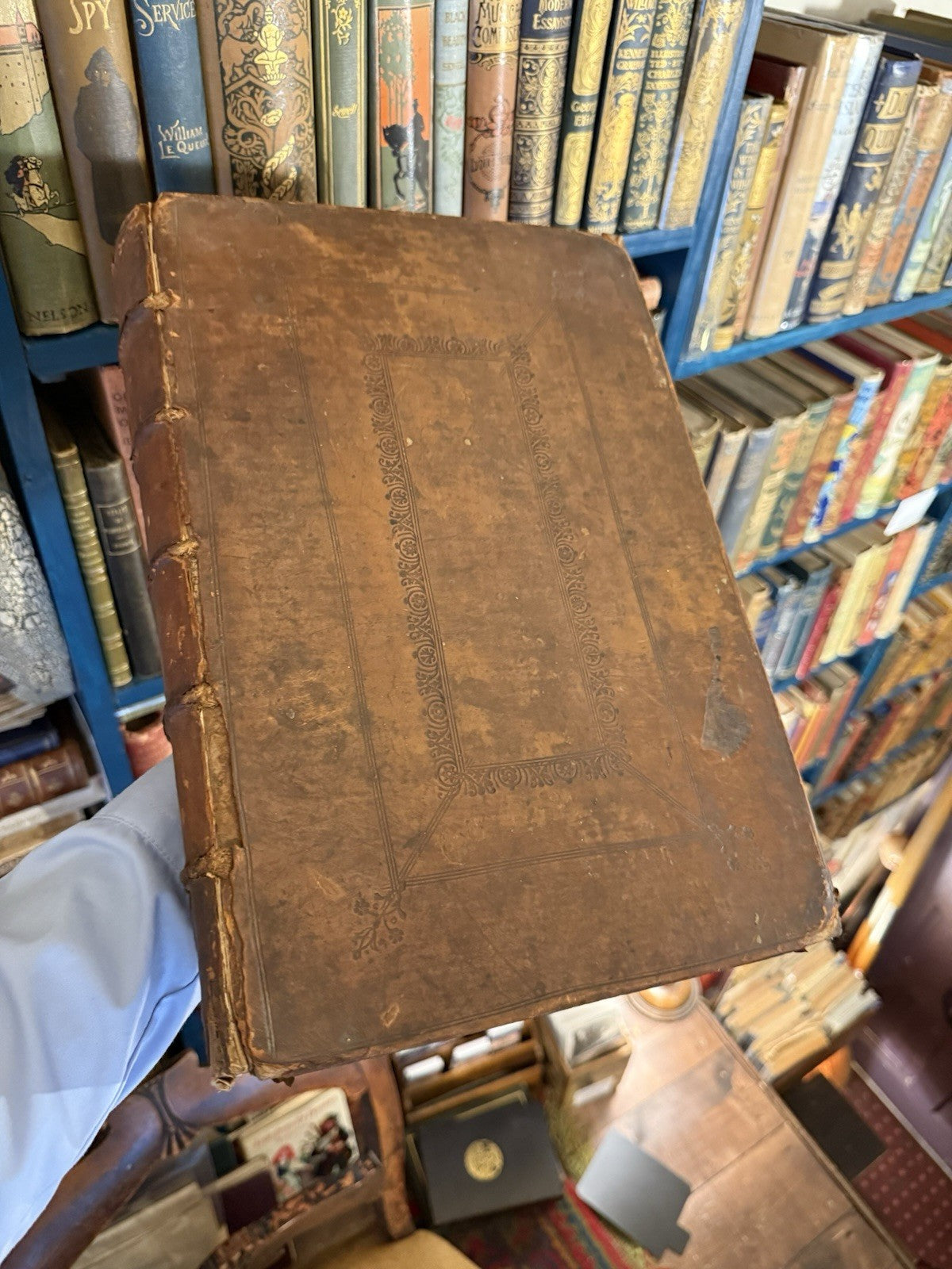 1676 The Works of Josephus : French Translation of Arnauld Dandilly : With Map