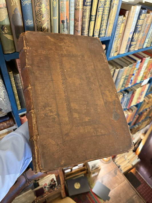 1676 The Works of Josephus : French Translation of Arnauld Dandilly : With Map