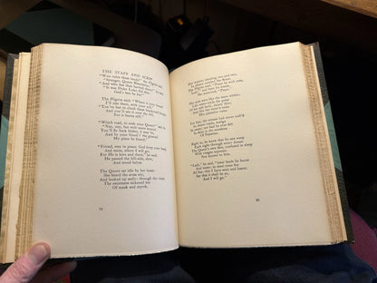 The Poems of Dante Gabriel Rossetti (2 vols) Bound by Brentanos 1923