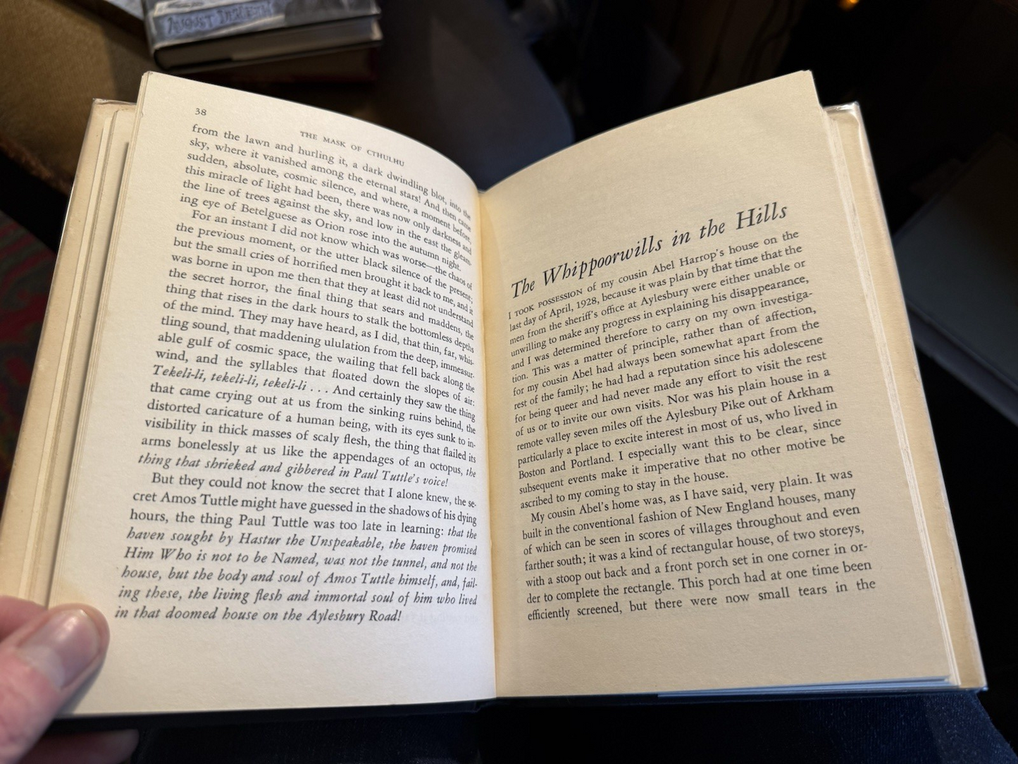 August Derleth : The Mask of Cthulhu 1st Edition 1958 Arkham House