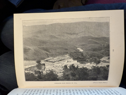 1898 Two Men of Devon in Ceylon : Samuel Langdon : Illustrated : 1st Edition VGC
