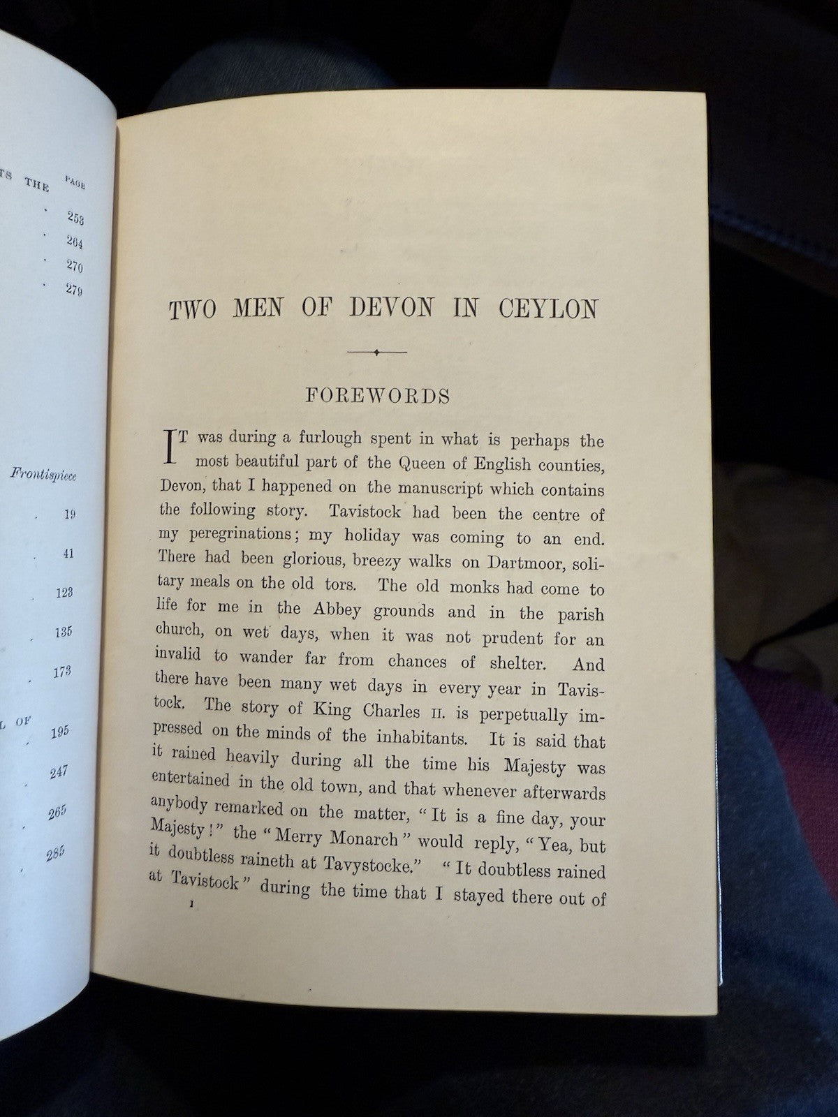 1898 Two Men of Devon in Ceylon : Samuel Langdon : Illustrated : 1st Edition VGC