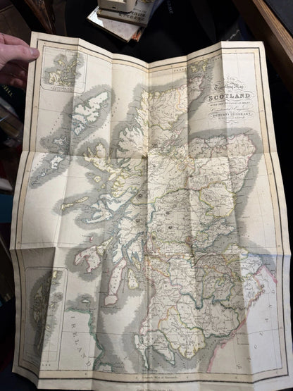 1820 Duncan's Itinerary of Scotland : Principal Roads to London : Tourist Guide