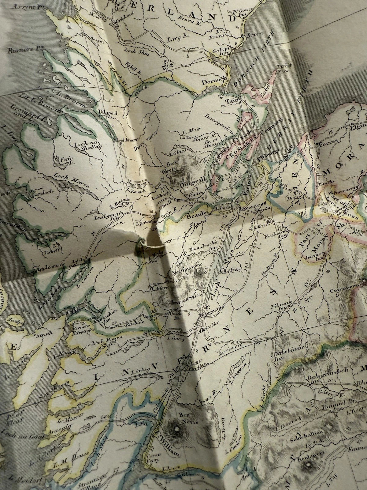 1820 Duncan's Itinerary of Scotland : Principal Roads to London : Tourist Guide