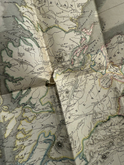 1820 Duncan's Itinerary of Scotland : Principal Roads to London : Tourist Guide