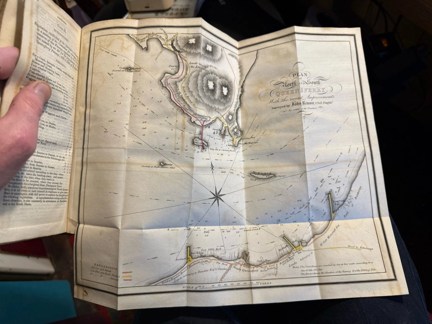 1820 Duncan's Itinerary of Scotland : Principal Roads to London : Tourist Guide