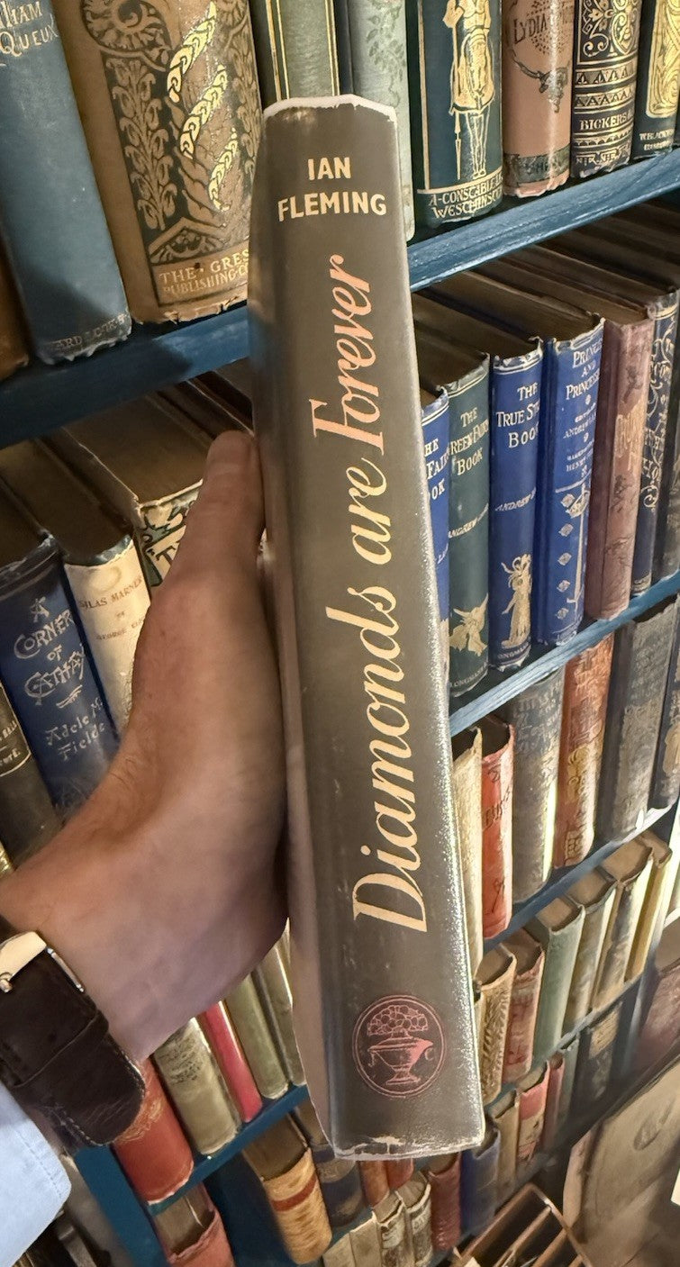 DIAMONDS ARE FOREVER : 1st Edition 1956 : DUST JACKET Ian Fleming James Bond