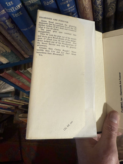 DIAMONDS ARE FOREVER : 1st Edition 1956 : DUST JACKET Ian Fleming James Bond