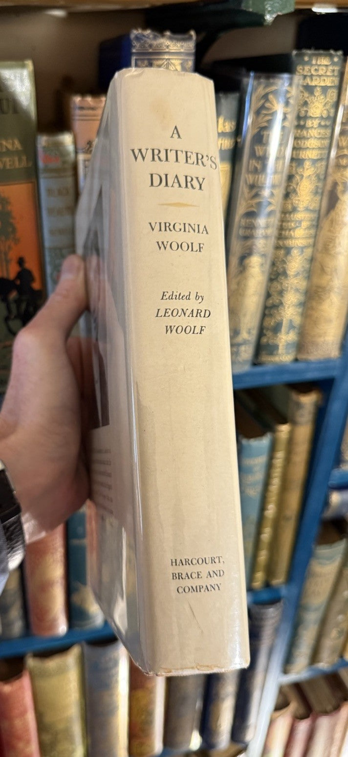 Virginia Woolf : A Writer's Diary : 1st/1st US Edition in Dust Jacket 1954