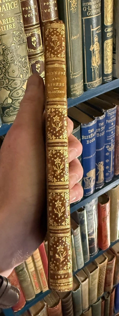 A Handy book on Dinners; Dinners and Diners at Home & Abroad E.L. Blanchard 1860