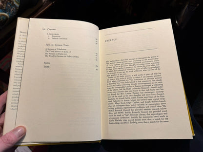 1972 Donne At Sermons : A Christian Existential World : 1st Edition