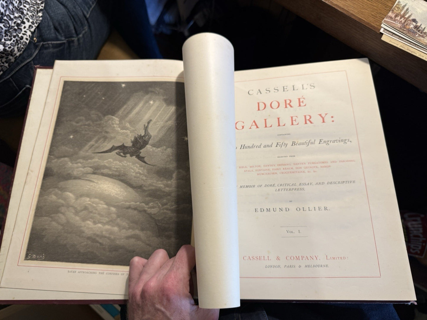 Cassell's Dore Gallery (4 Vols) Edmund Ollier : Subscribers Edition c1880