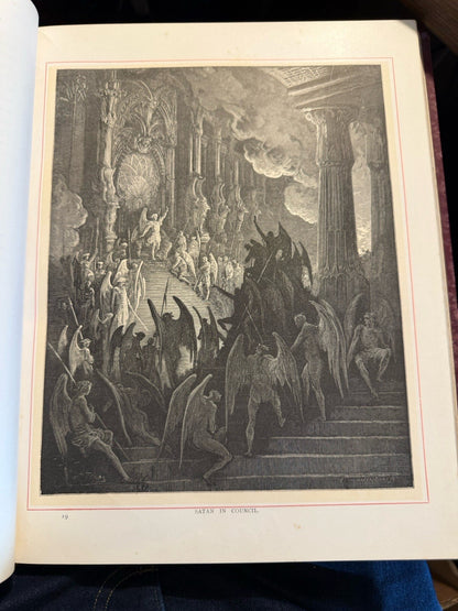 Cassell's Dore Gallery (4 Vols) Edmund Ollier : Subscribers Edition c1880