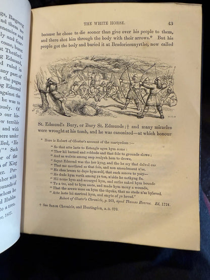 1859 The scouring of the White Horse : Thomas Hughes : Illustrated by Doyle