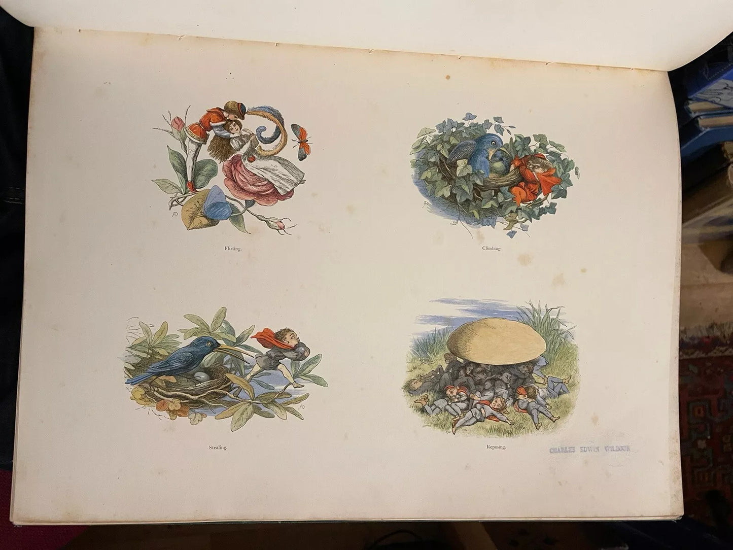 1870 In Fairyland : A Series of Pictures from the Elf-World : Richard Doyle