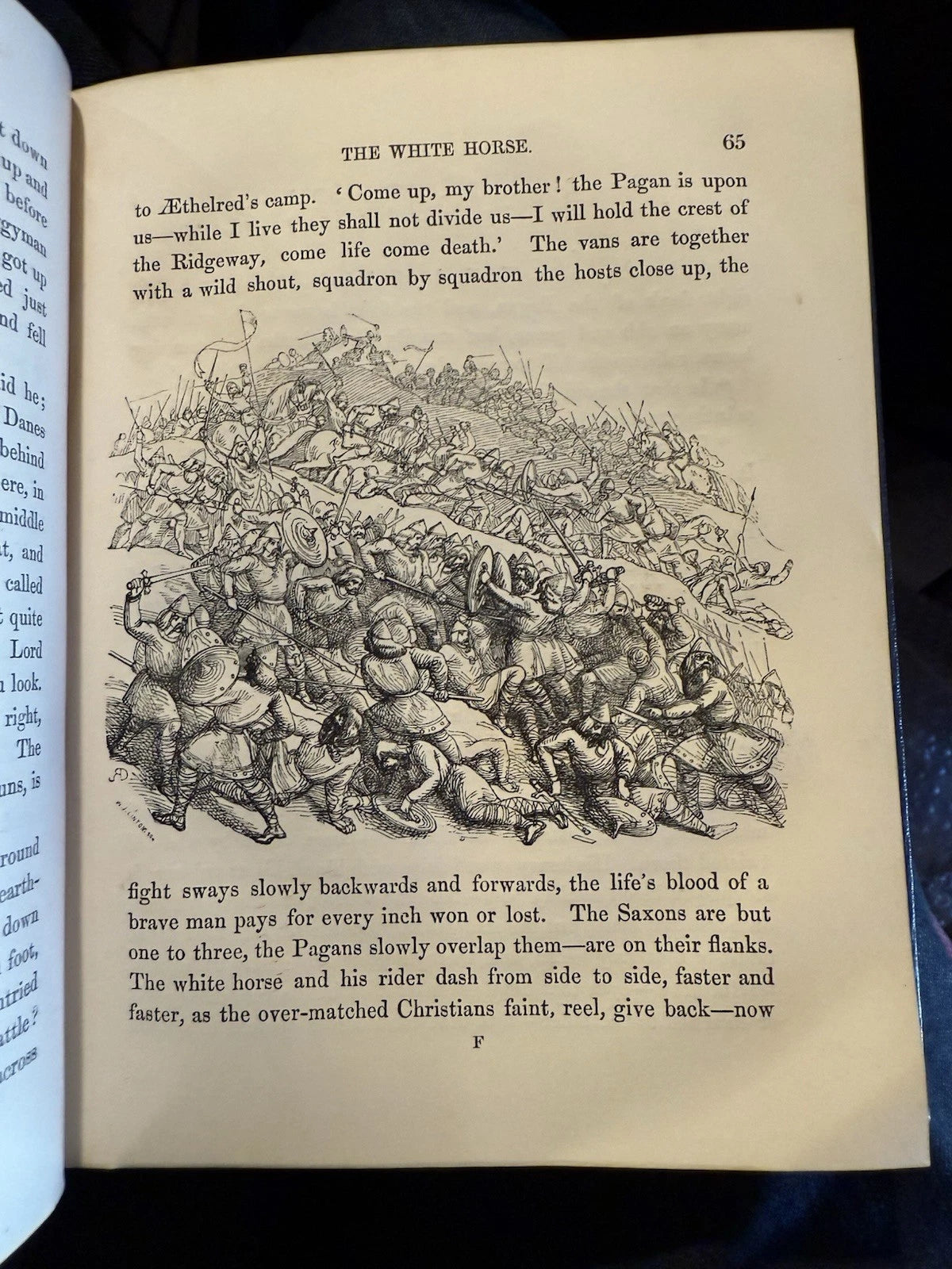 1859 The scouring of the White Horse : Thomas Hughes : Illustrated by Doyle