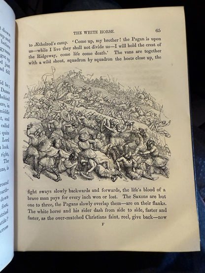 1859 The scouring of the White Horse : Thomas Hughes : Illustrated by Doyle