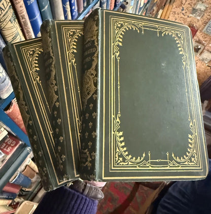 1896: Celebrated Crimes; by Alexander Dumas; 3 Volumes: VGC