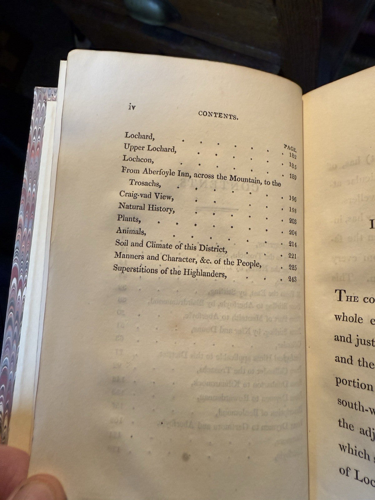 1812 Sketches of Perthshire : Rev. P. Graham : Folding Map : Dunblane Aberfoyle
